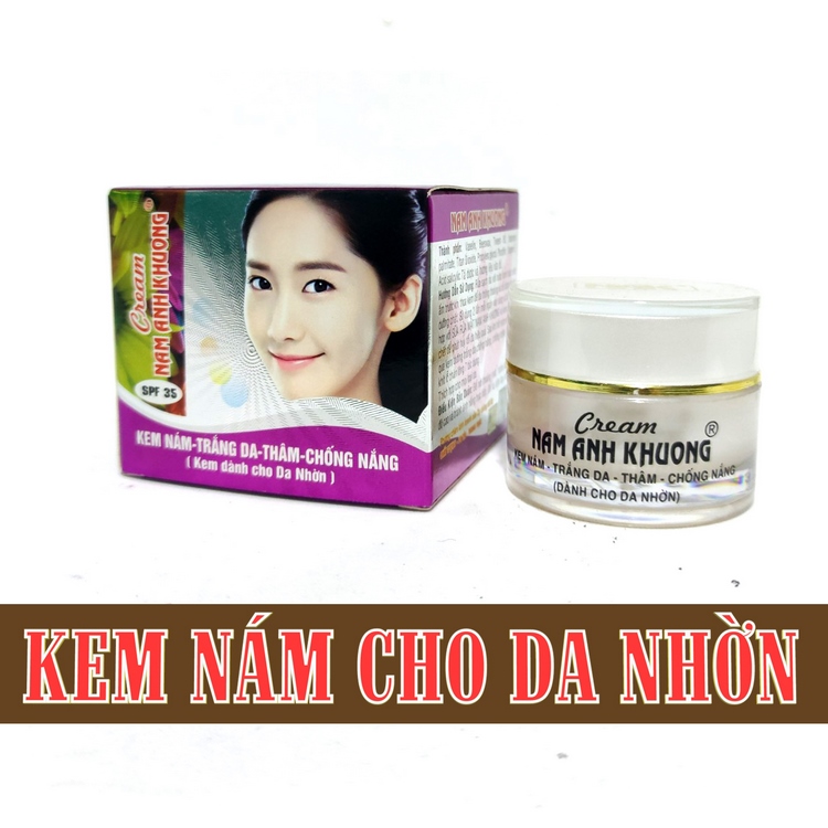 Kem nám tàn nhang đồi mồi chống nắng da nhờn Nam Anh Khương 12g