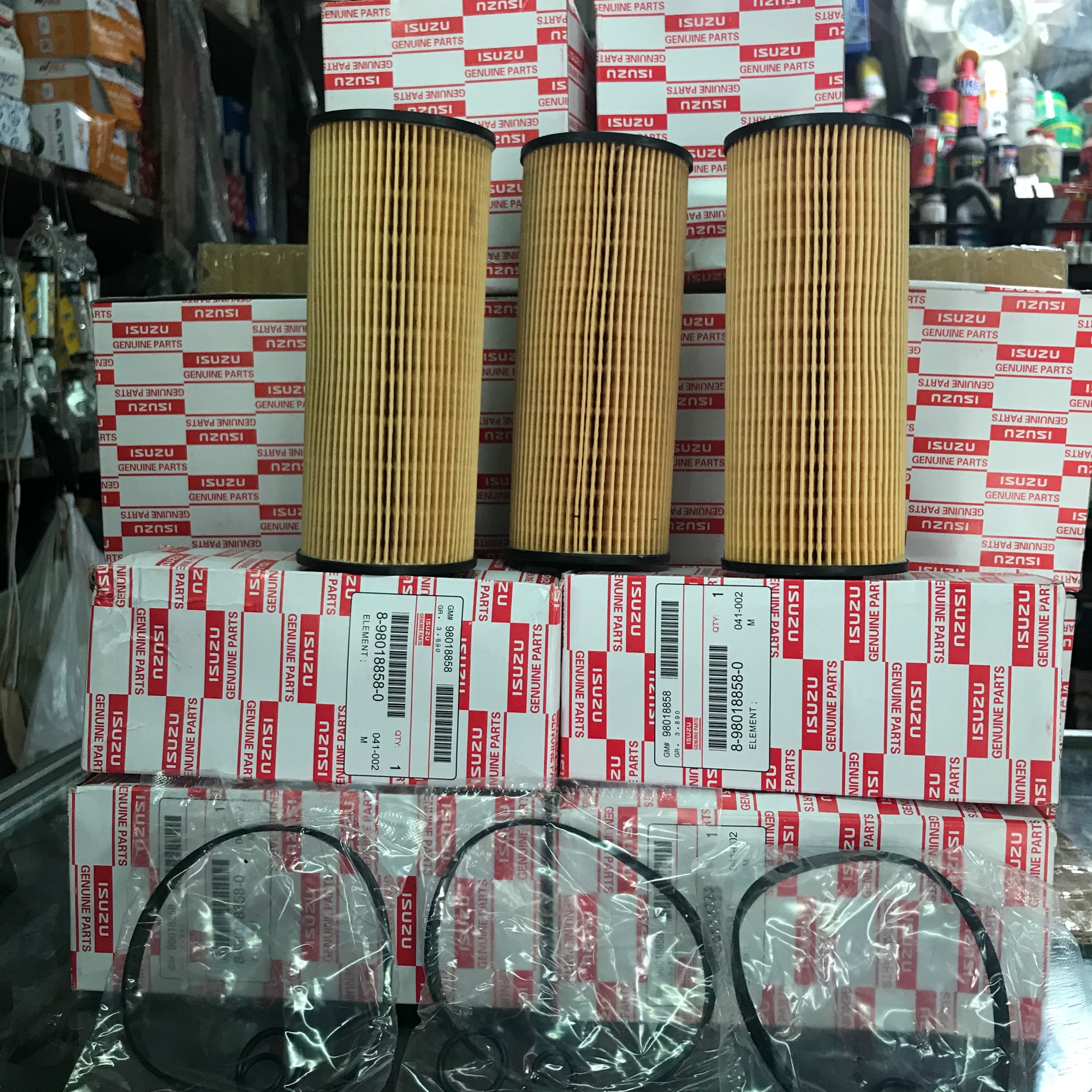 [HCM]Lọc Nhớt Động Cơ ISUZU tải  đời mới  ISUZU SAMCO 3.0