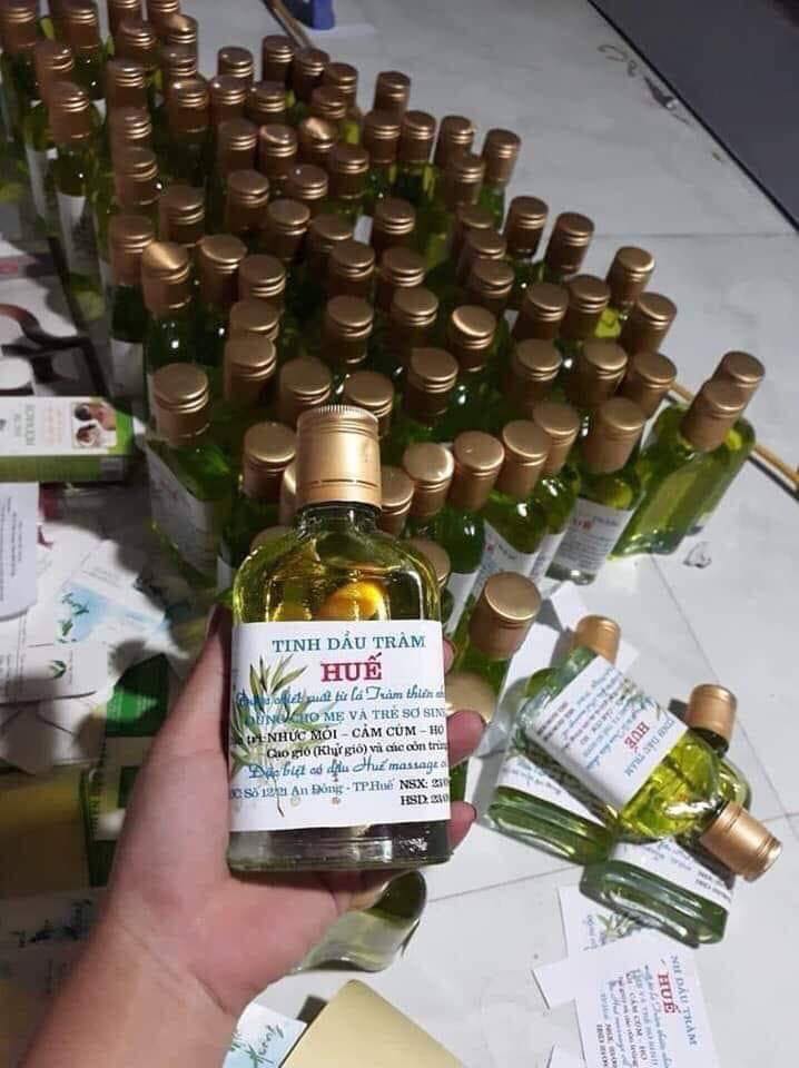 Tinh dầu tràm Huế nguyên chất chai 100ml