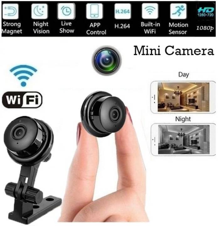 Farm Zone 215 Camera ip Mini V380 Pro, có hồng ngoại ban đêm, báo động chuyển động, đàm thoại 2 chiều, thích hợp với gia đình quan sát trẻ nhỏ