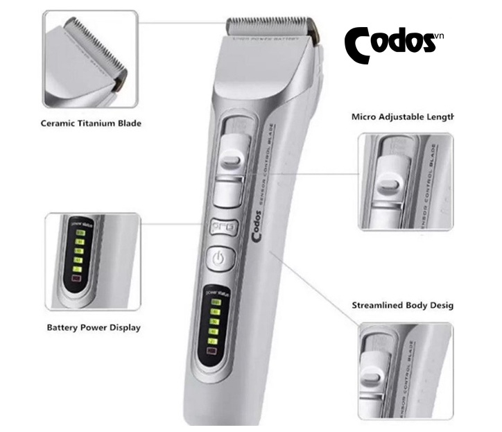 TÔNG ĐƠ CẮT TÓC CODOS CHC 916