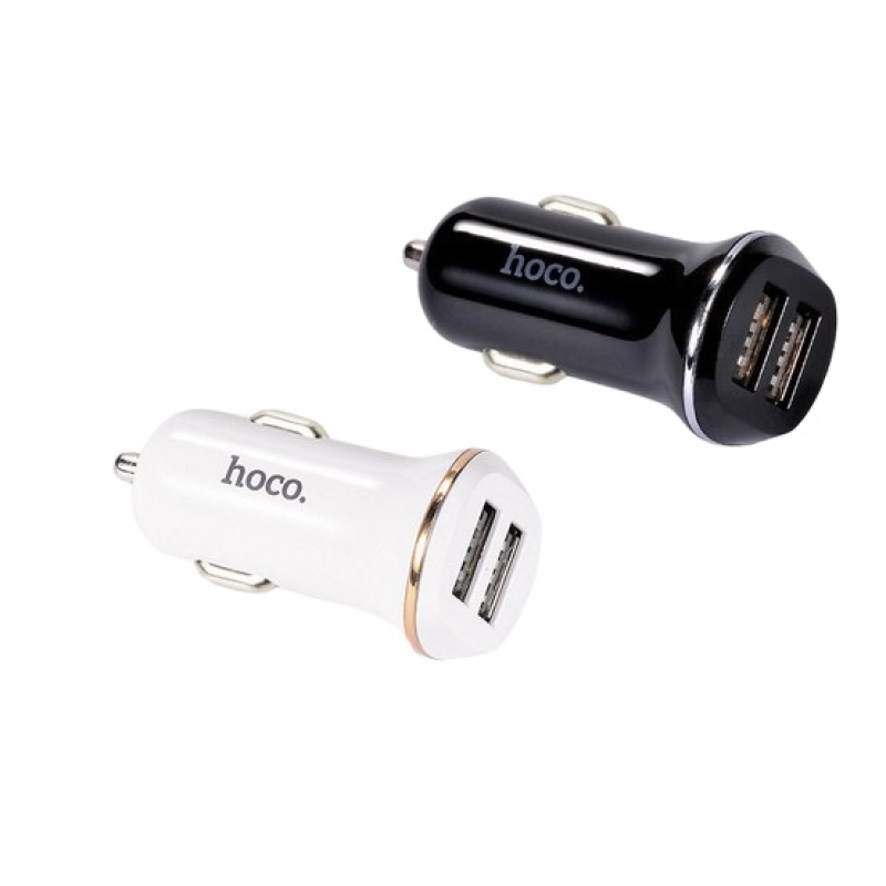 Cốc sạc xe hơi Hoco Z1 2 cổng sạc nhanh 2.1A giá rẻ - bảo hàng 12 tháng, sản phẩm tốt, chất lượng cao, cam kết như hình, độ bền cao