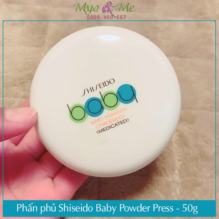 Phấn phủ Shiseido Baby Powder Pressed - 50g