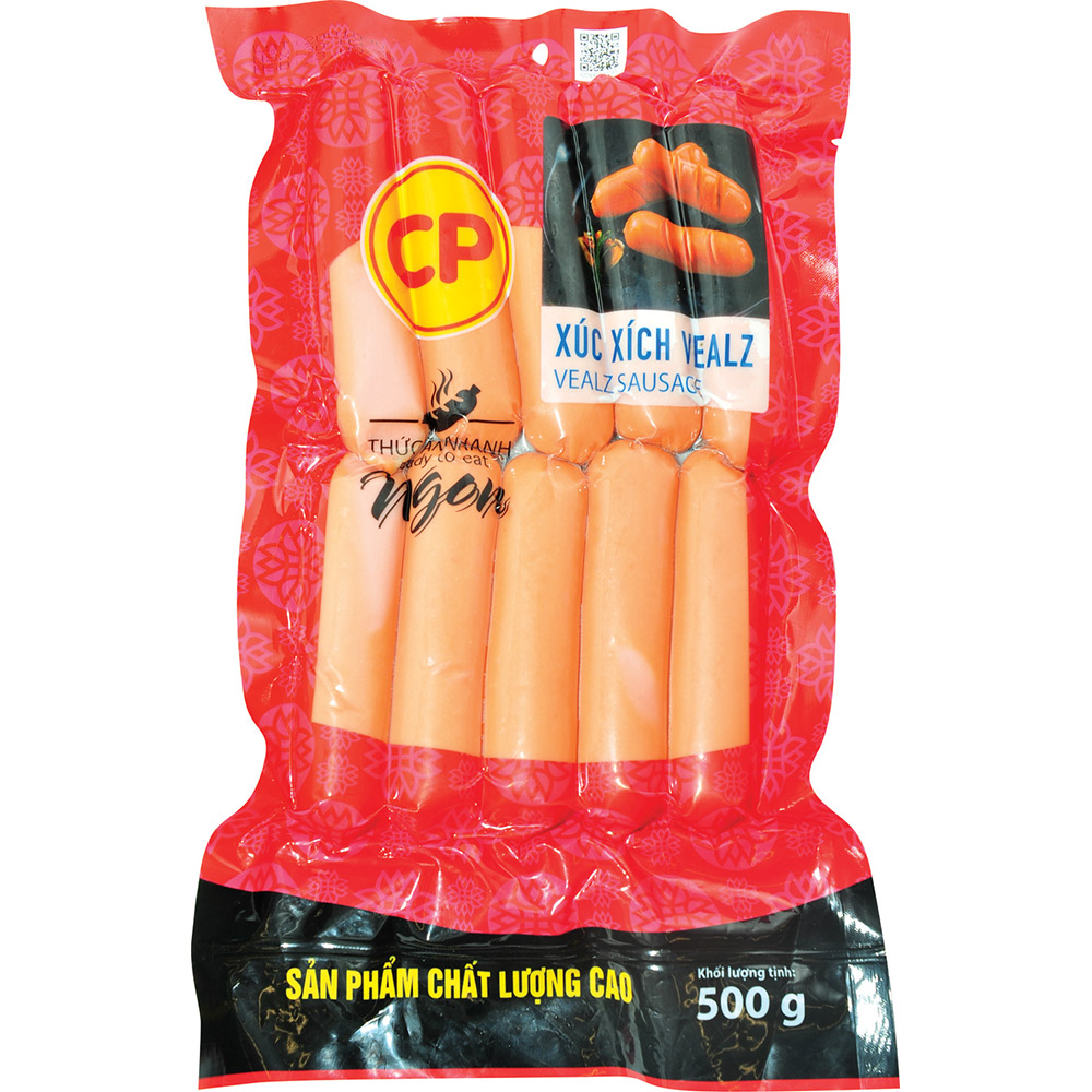 [Siêu thị WinMart] - CP Xúc xích Vealz 500g (10 cây) MN