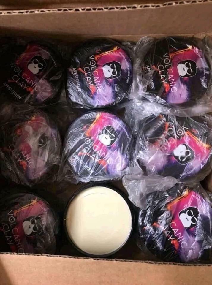 [Gift Comb] Volcanic Clay hair wax 2018 + is round