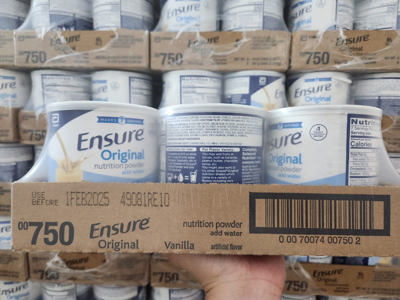 SỮA BỘT ENSURE ORIGINAL NUTRITION POWER 397g MỸ [DATE 02/2025]