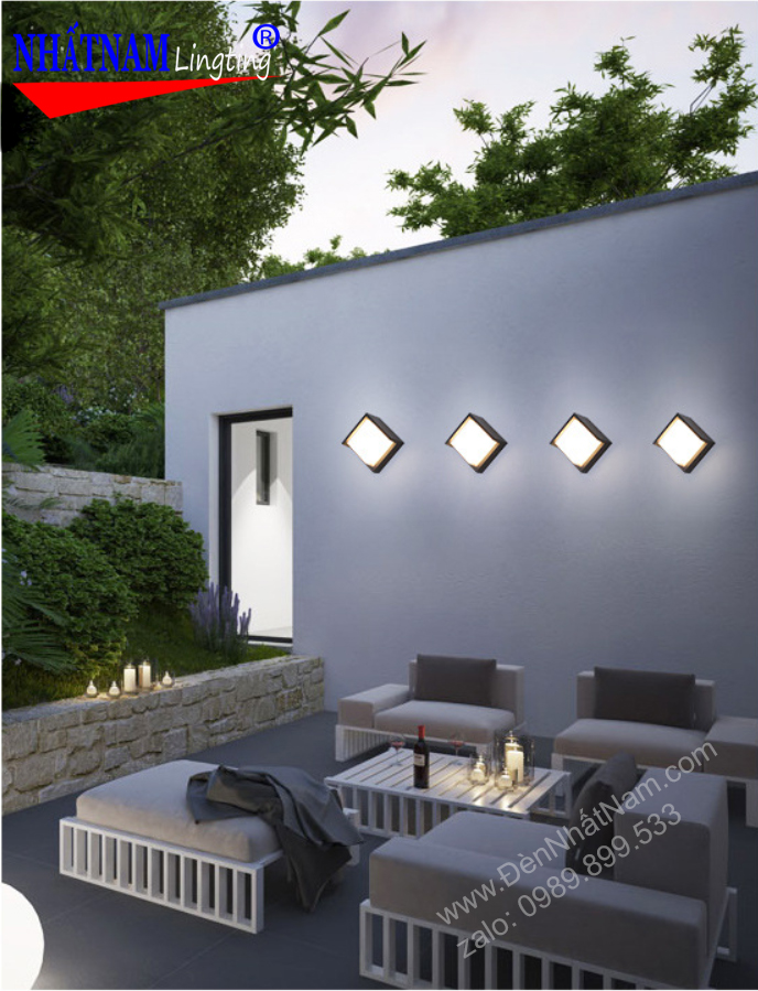 Đèn tường led hiện đại DTNT 605V-T