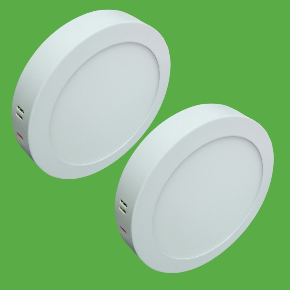 Đèn led ốp trần Tròn - Vuông 18w siêu sáng [ ốp nổi ]