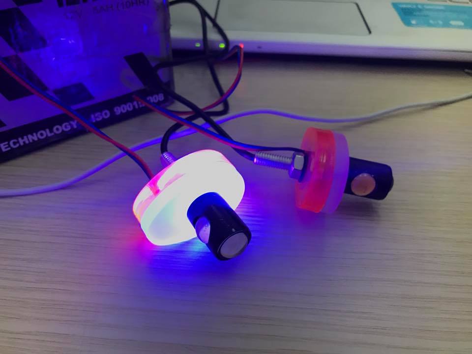 Combo 2 Đèn LED xi nhan cho xe Exciter 150 Đèn Led Xe máy