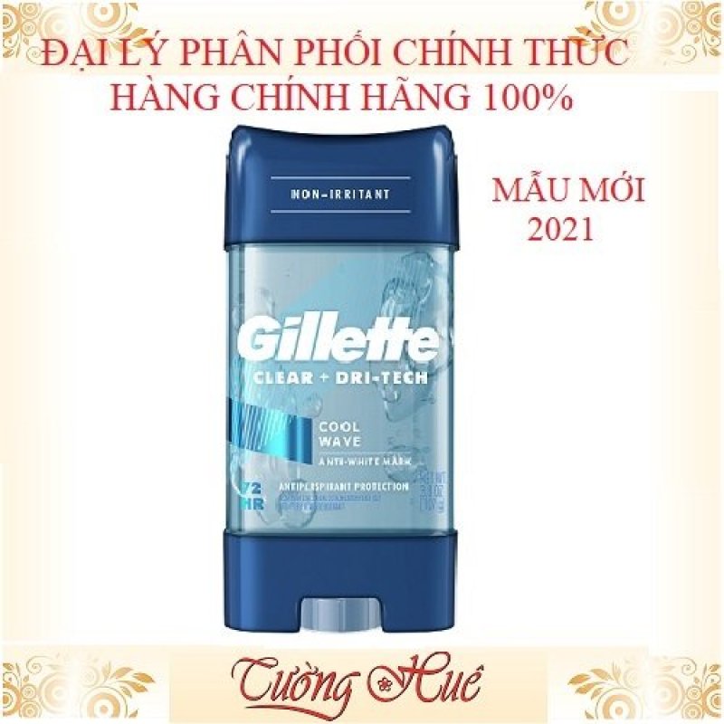 Lăn khử mùi nam Gillette Endurance Wave Clear Gel Gillette 107g nhập khẩu