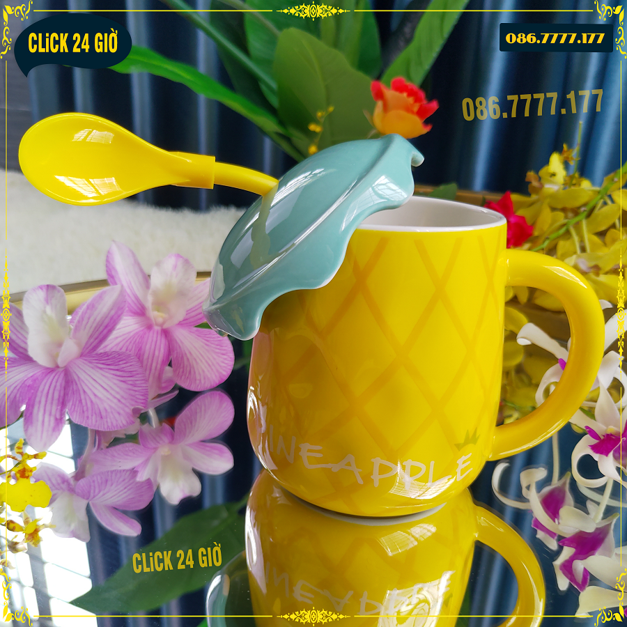 Cốc Sứ Hình Trái Cây Siêu Đáng Yêu