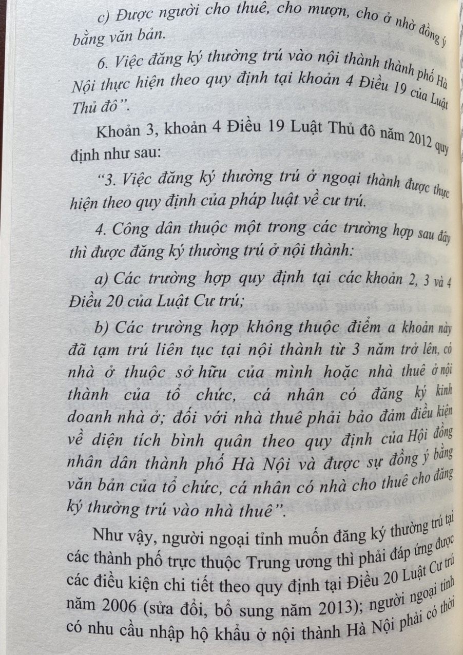 HỎI-ĐÁP LUẬT CƯ TRÚ