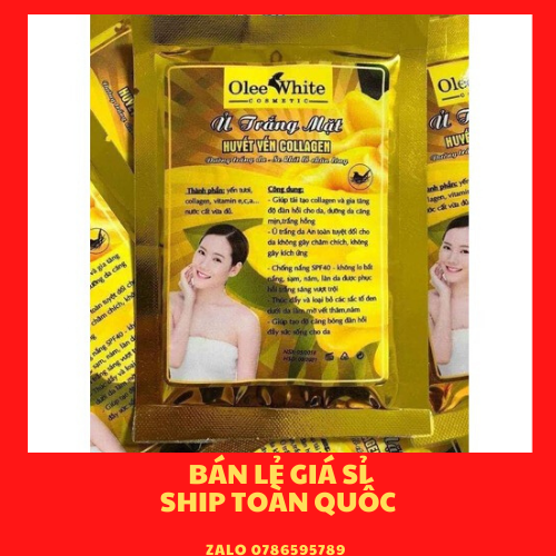Ủ trắng mặt huyết yến