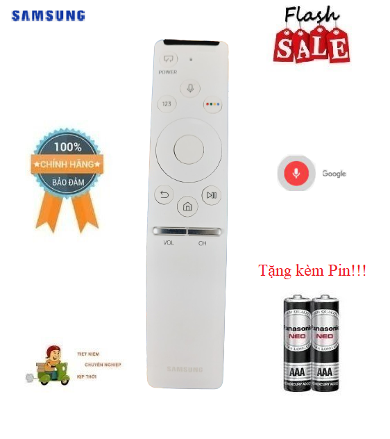 Remote Điều khiển TIVI SAMSUNG giọng nói BN59-01309B- Hàng chính hãng Made in Indonesia mới 100% Tặng kèm Pin