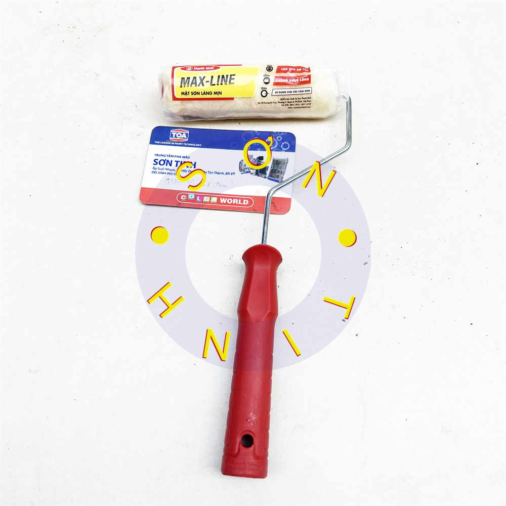 Cọ lăn chỉ mini maxline thanh bình 10 cm