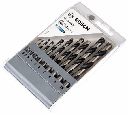1-10mm Bộ mũi khoan sắt đa năng 10 chi tiết