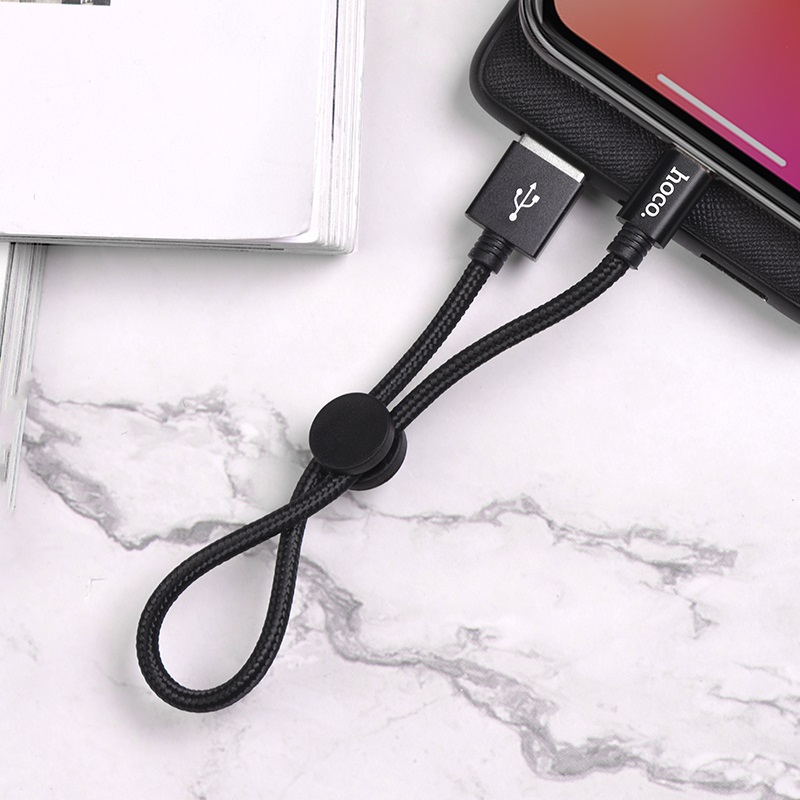 Cáp sạc dây dù 25cm Lightning/Micro/Type-C HOCO X35