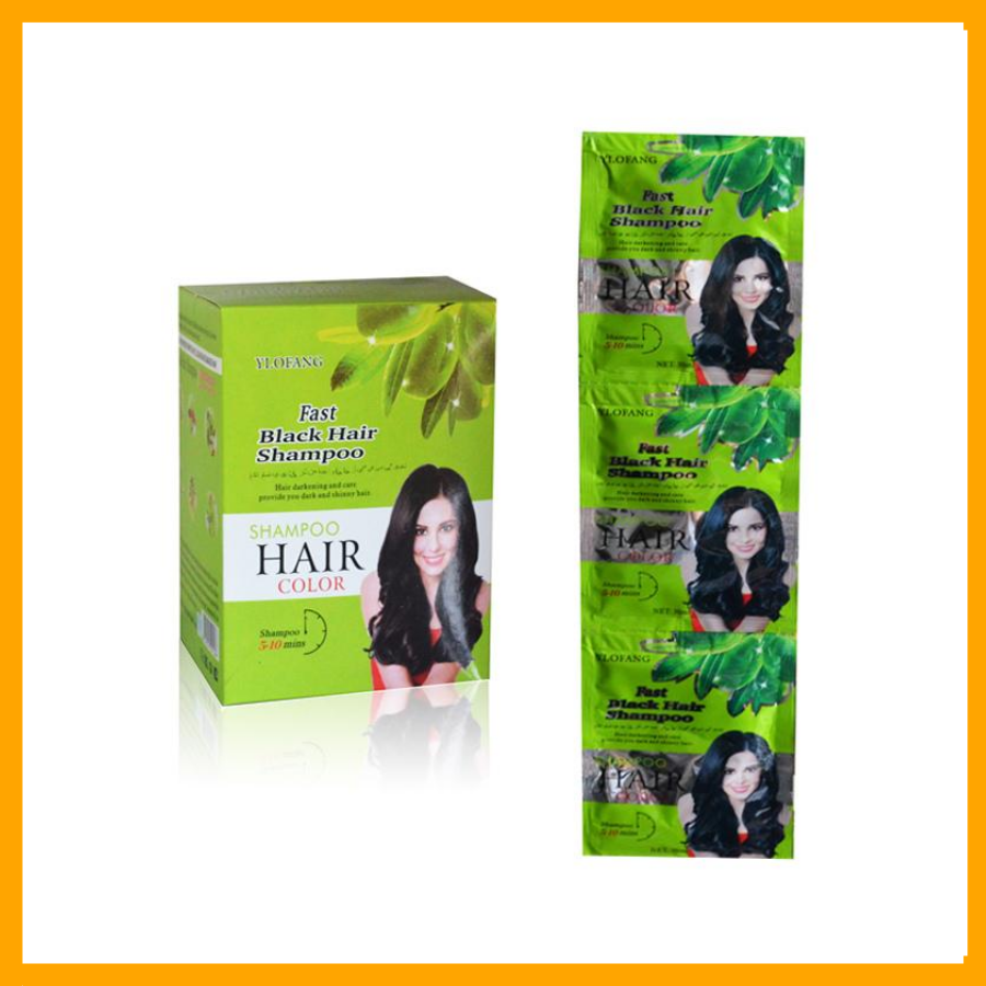 [HCM]Gội Là Đen Olive Thái Lan Hộp 10 Gói