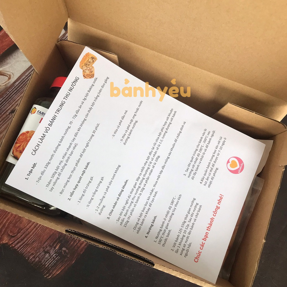 Combo Vỏ bánh nướng trung thu