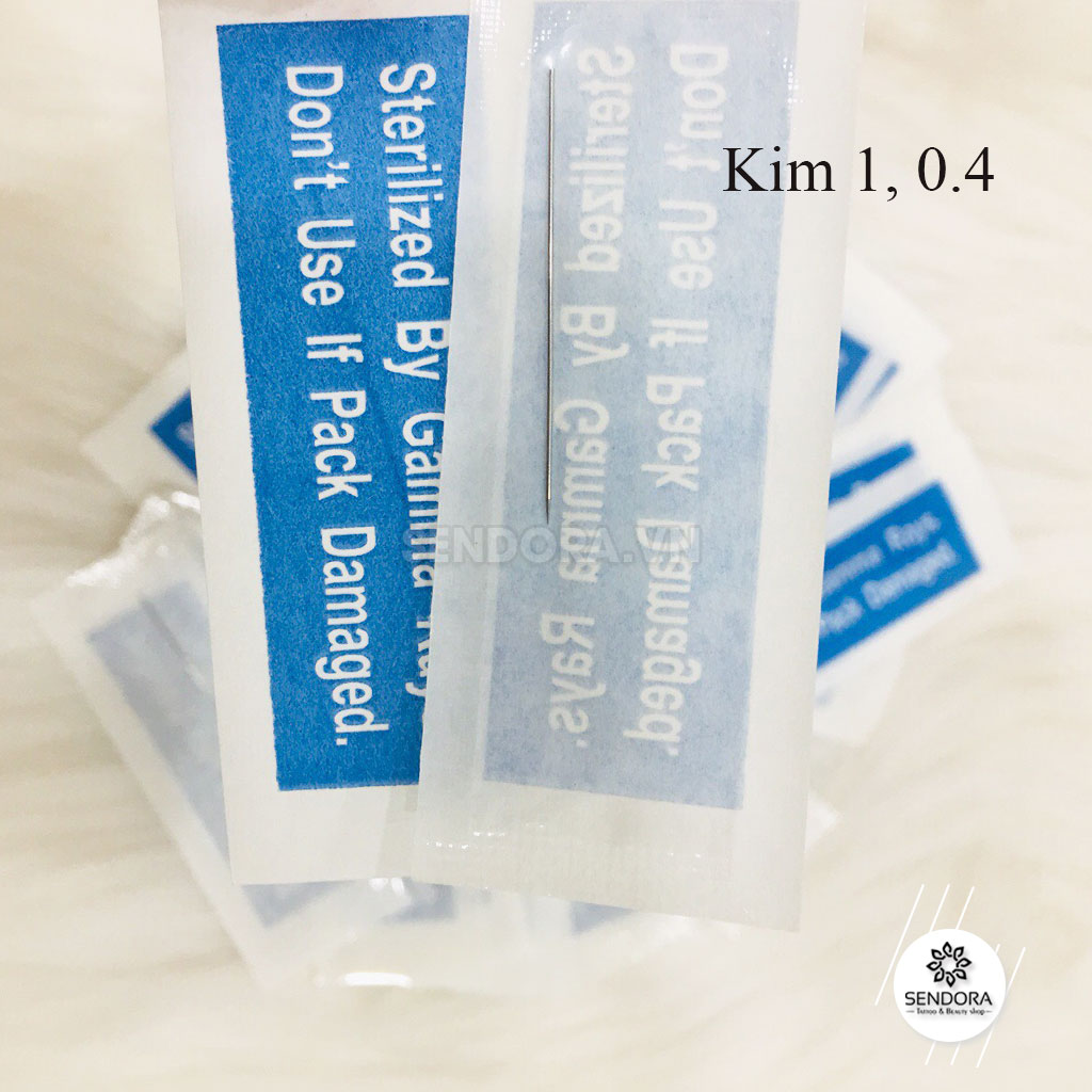 [HCM]Kim 1 máy thần thánh đầu 0.4mm (bịch 100 kim)