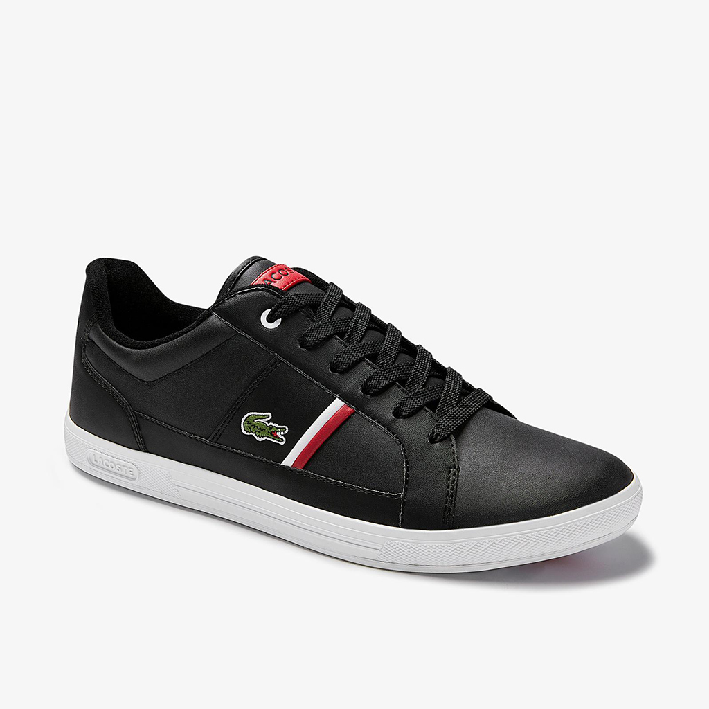[FreeshipMAX] Giày Lacoste Europa 120 – Đen-Trắng