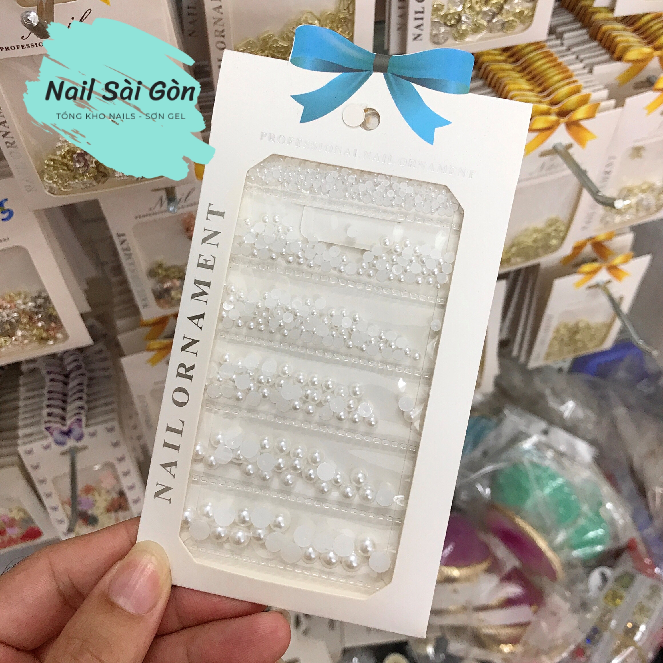 Set trai nửa trang trí móng - Đính móng siêu HOT - Nail Sai Gòn