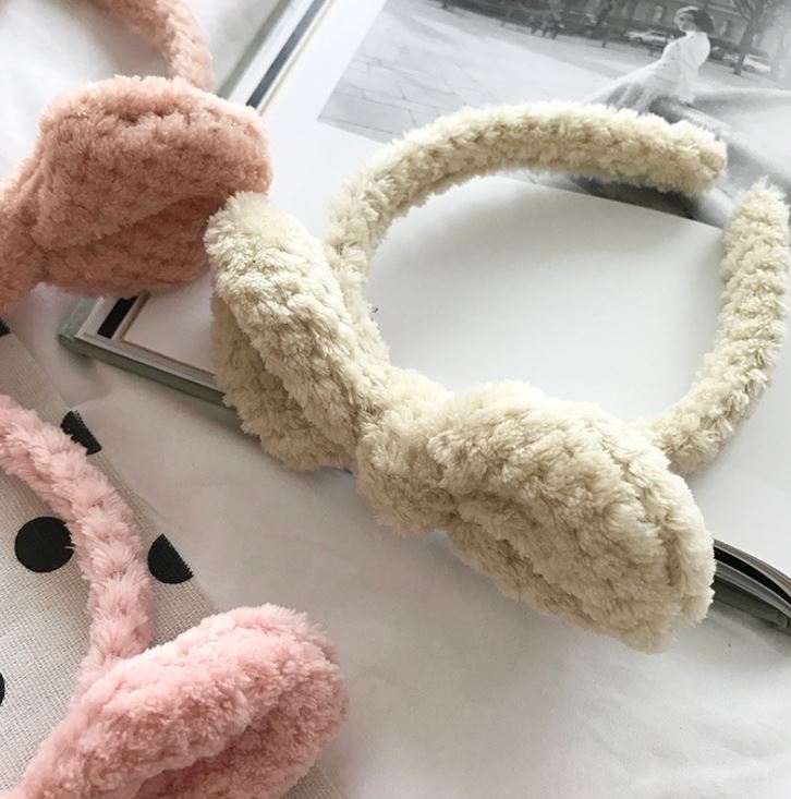 Băng Đô, Bờm Cài Tóc Nơ Xù Siêu Cute