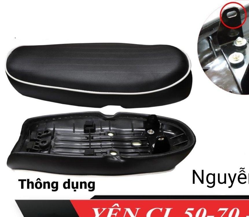 Yên xe 67 CL CD màu đen giống như hình đẹp uy tín chất lượng