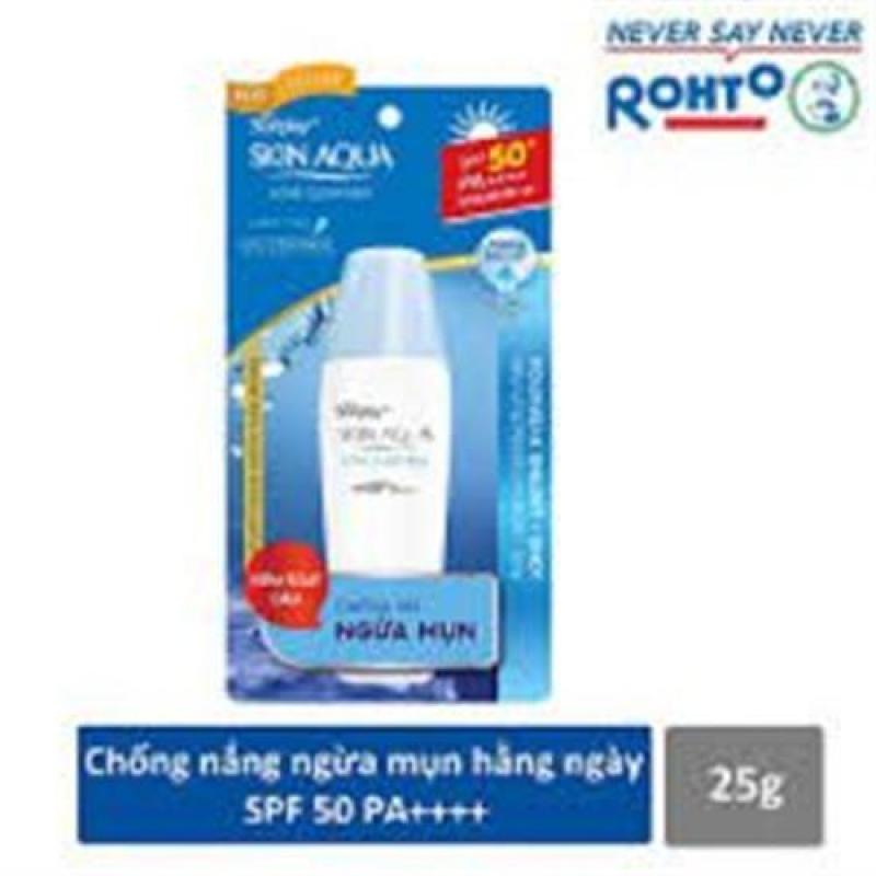 Sữa chống nắng dưỡng da ngừa mụn Sunplay Skin Aqua Acne Clear Milk SPF50+, PA++++ nhập khẩu