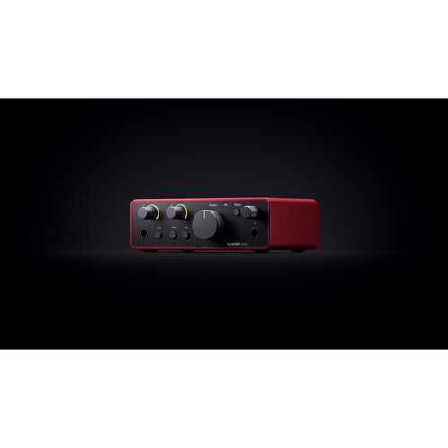 Card âm thanh Focusrite Scarlett Solo USB-C Audio Interface (4th Generation) (0503)
