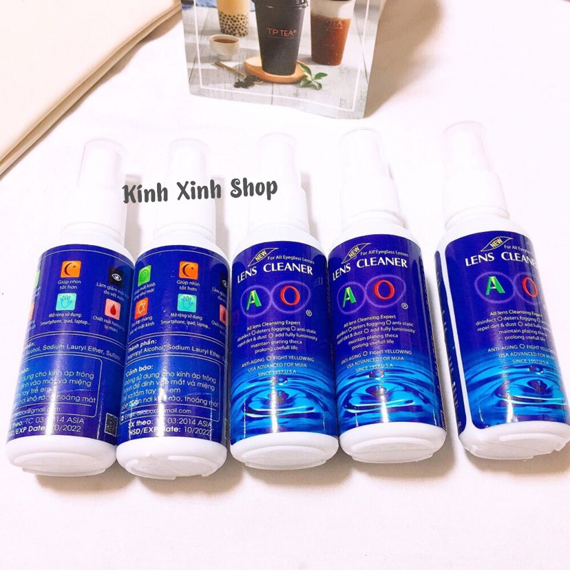 Nước rửa kính mắt siêu sáng, siêu sạch (60ml)