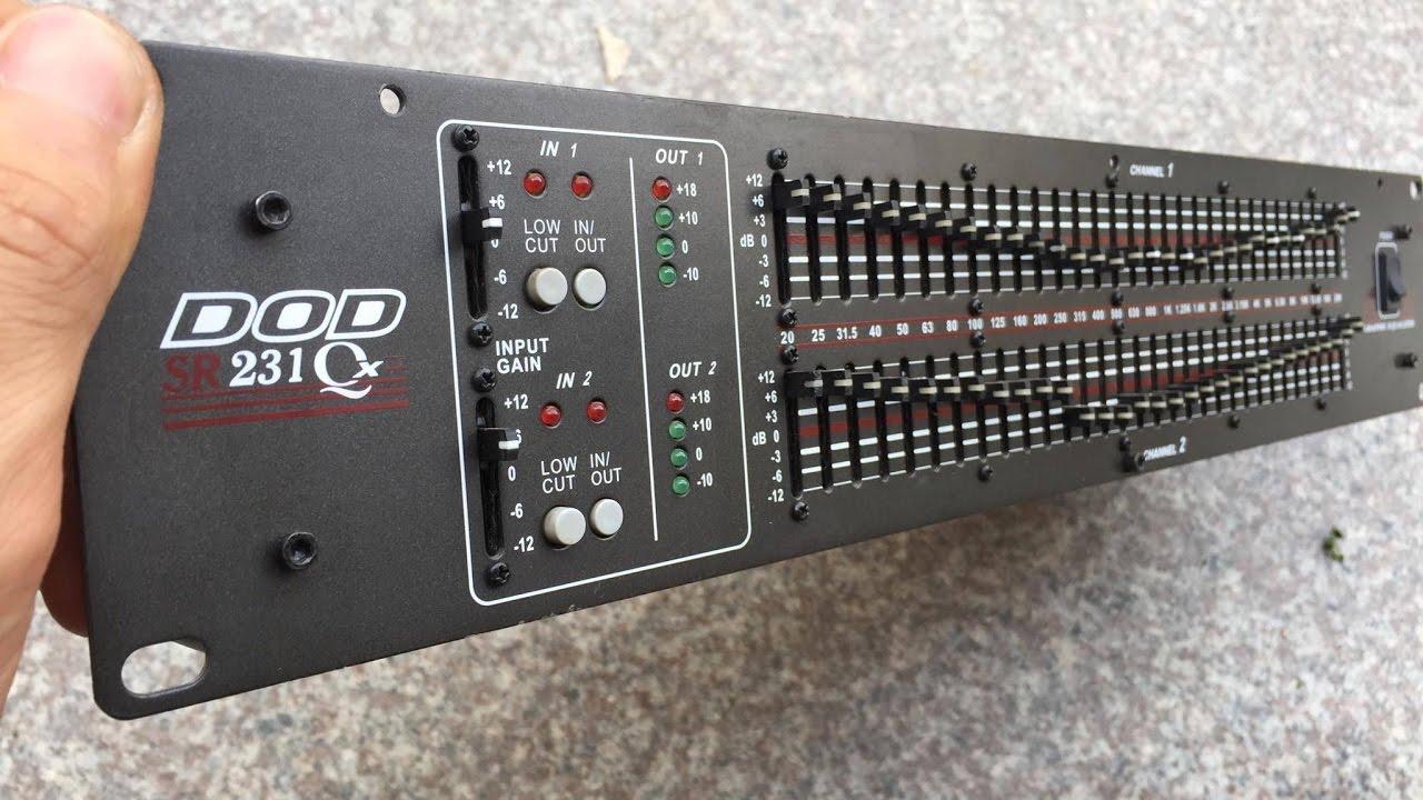 [HCM]Lọc tiếng Equalizer DOD SR231