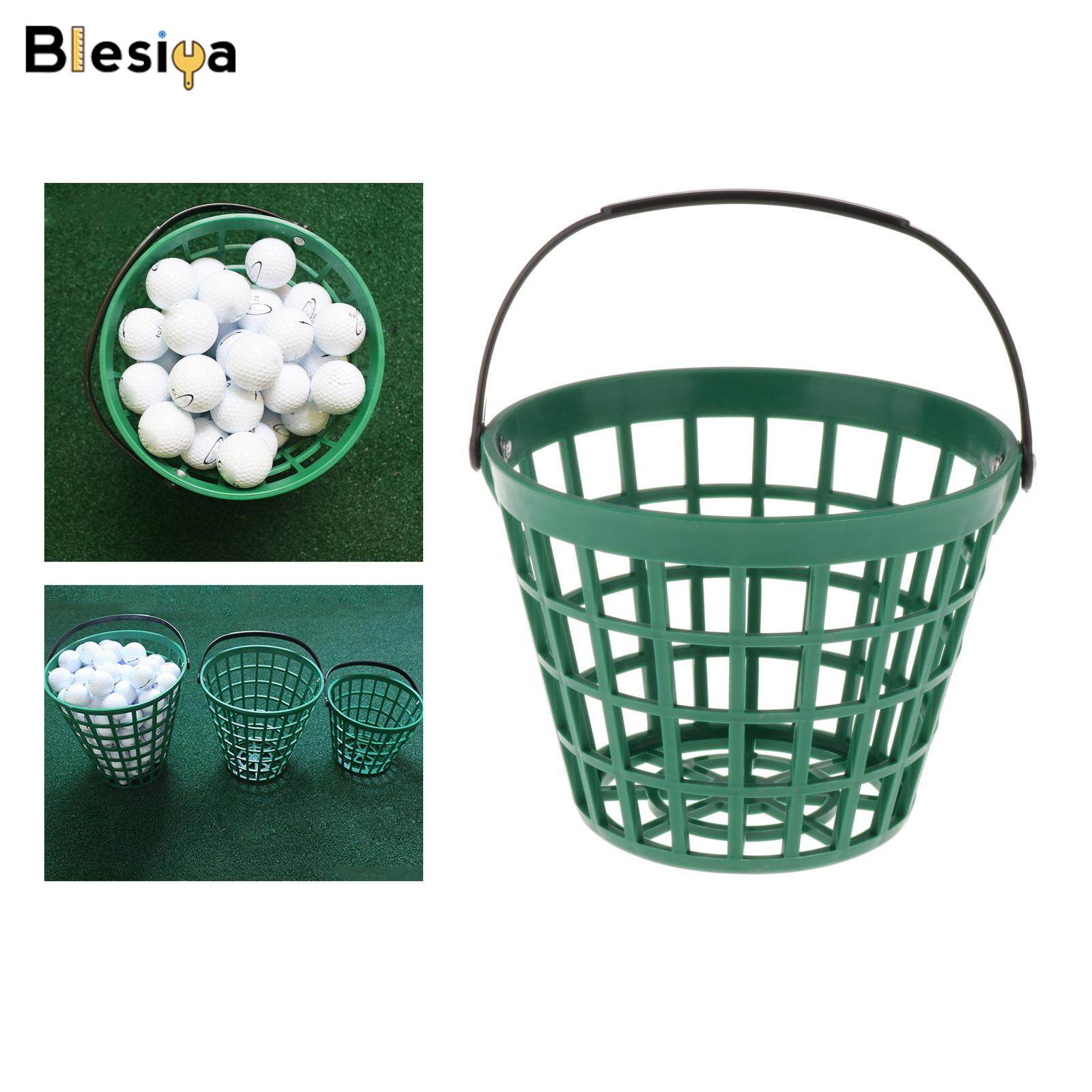 Blesiya Solid Golf Ball Basket Golf Range Bucket Storage Organizer