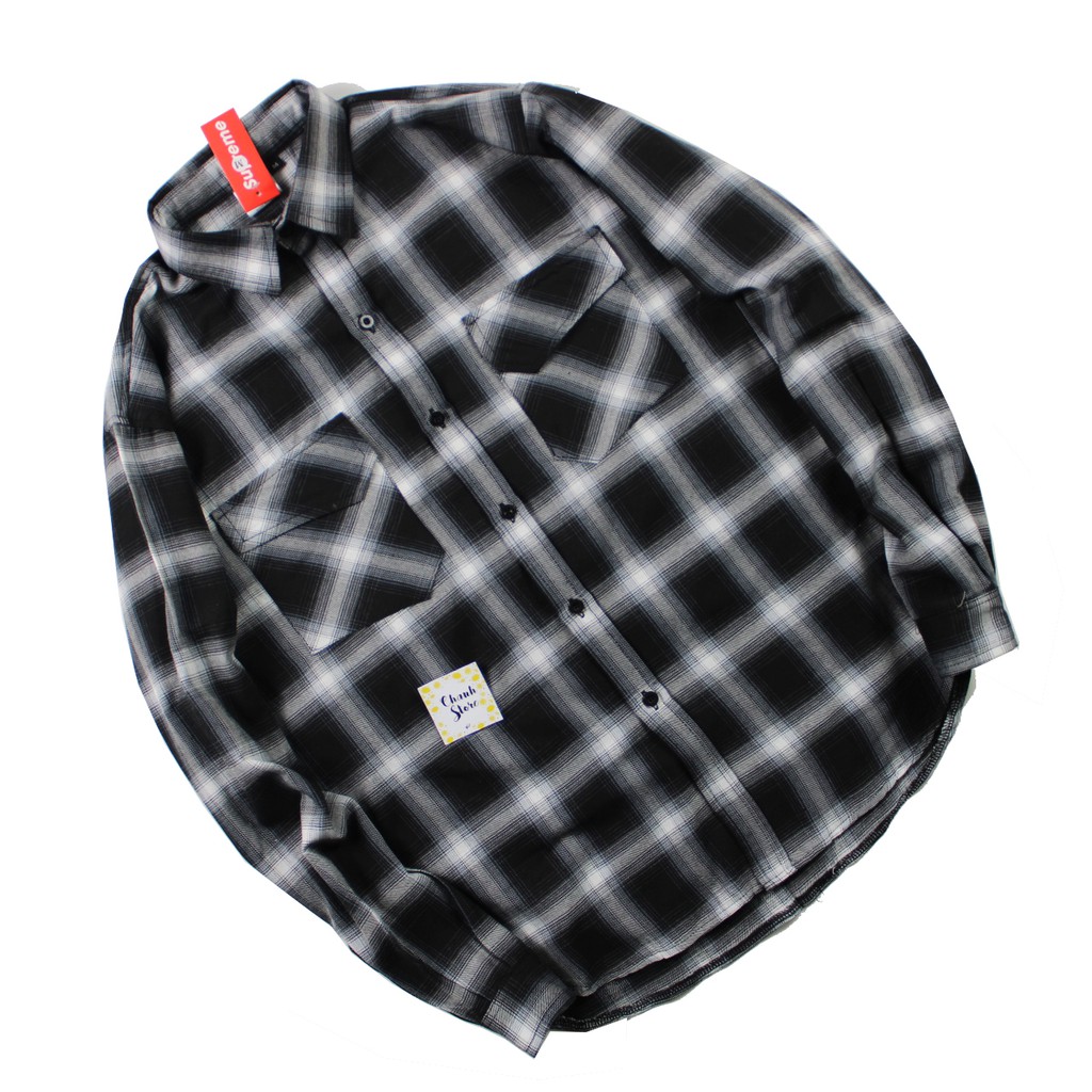 Áo sơ mi - Flannel - Ảnh thật