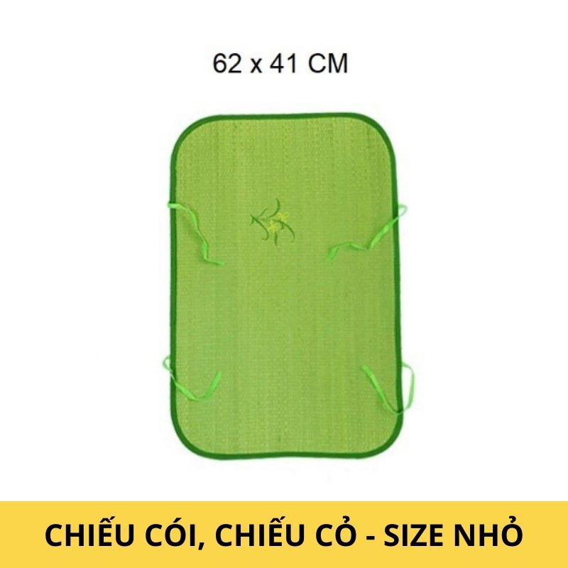 Chiếu cói, chiếu cỏ thơm 2 size lớn nhỏ cho bé