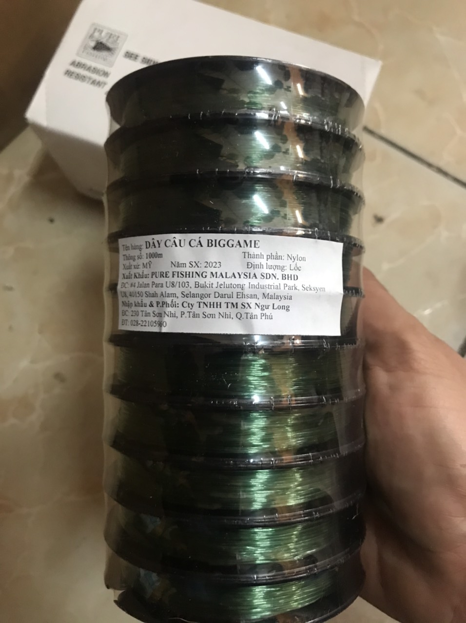 Cuộn Dây Câu Cá Berkley Big Game Chính Hãng
