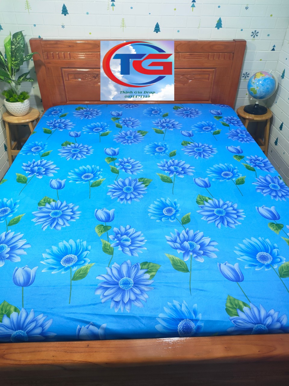 ÁO BỌC 2 MẶT NỆM CÓ KHÓA KÉO ( HOA VĂN NGẪU NHIÊN)