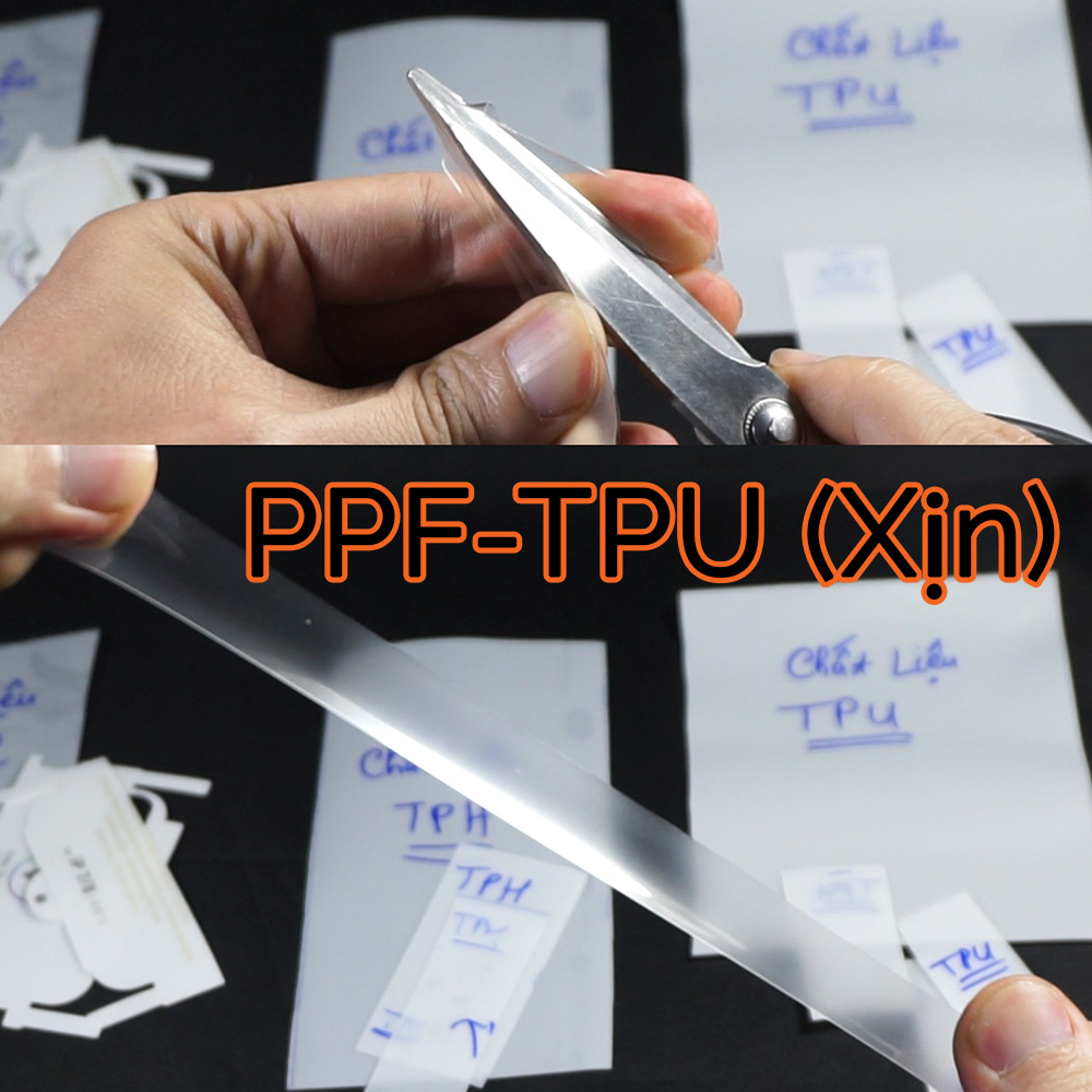 Dán Dẻo PPF Full Mặt Sau Lưng Reno5 (Trong và Nhám)