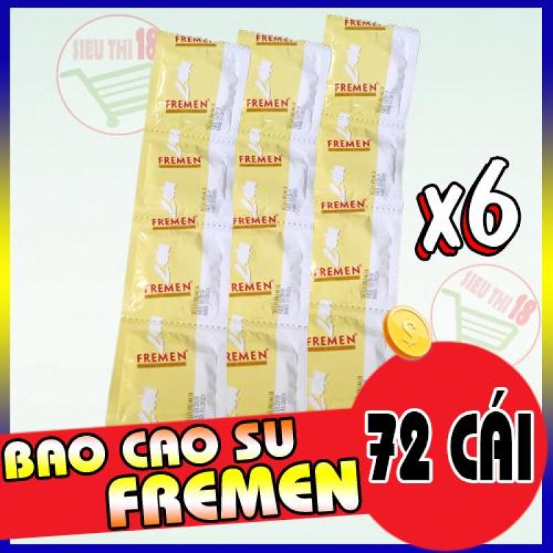 Bộ 72 chiếc bao cao su giá rẻ dành cho gia đình fremen - sieuthi18