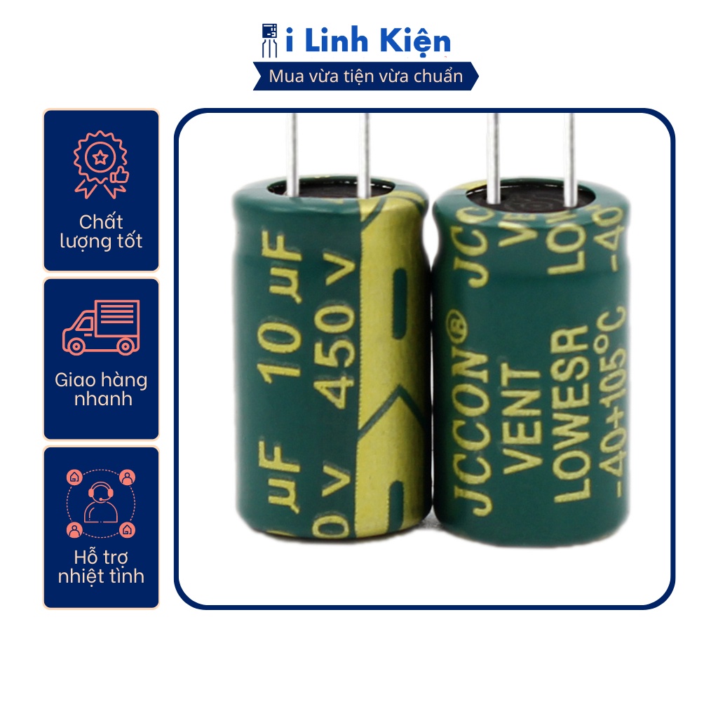 Tụ hóa 4.7uf 10uf 450v