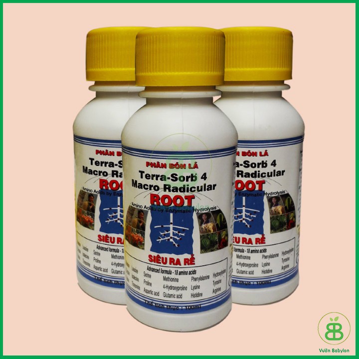 Phân Bón Lá Cao Cấp Siêu Ra Rễ Terra Sorb 4 Root Chai 100ml