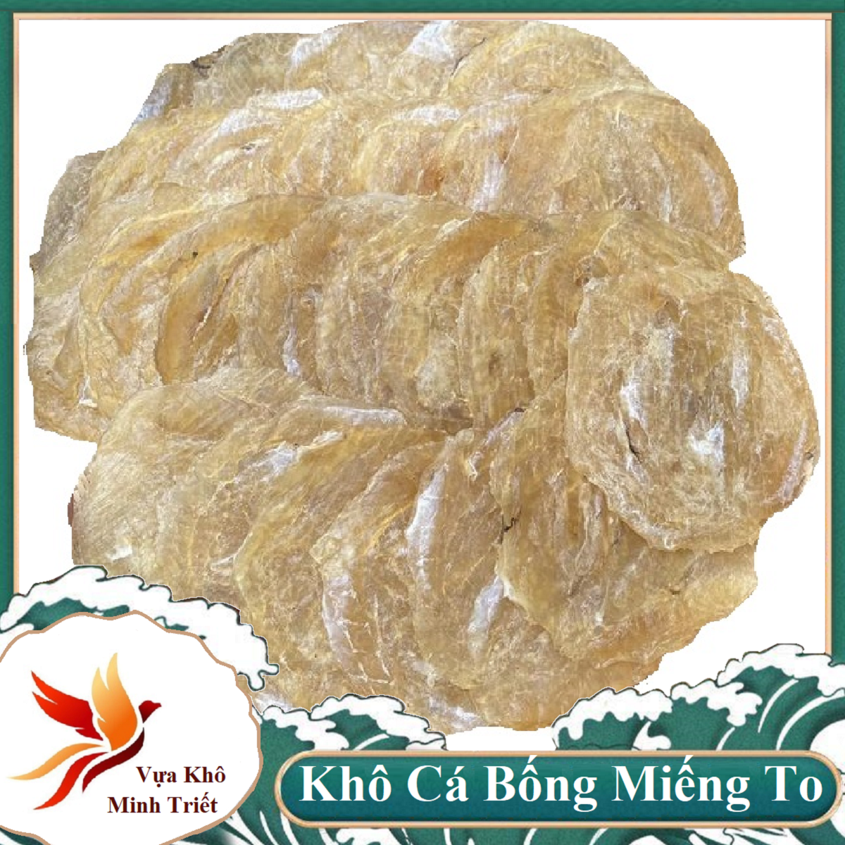 Khô cá bống biển  500gr Cá Bò Khô Đặc Sản MINH TRIẾT