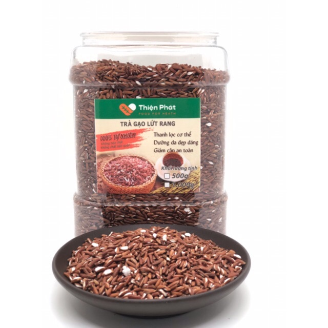 Trà gạo lứt huyết rồng rang - thiện phát|500g