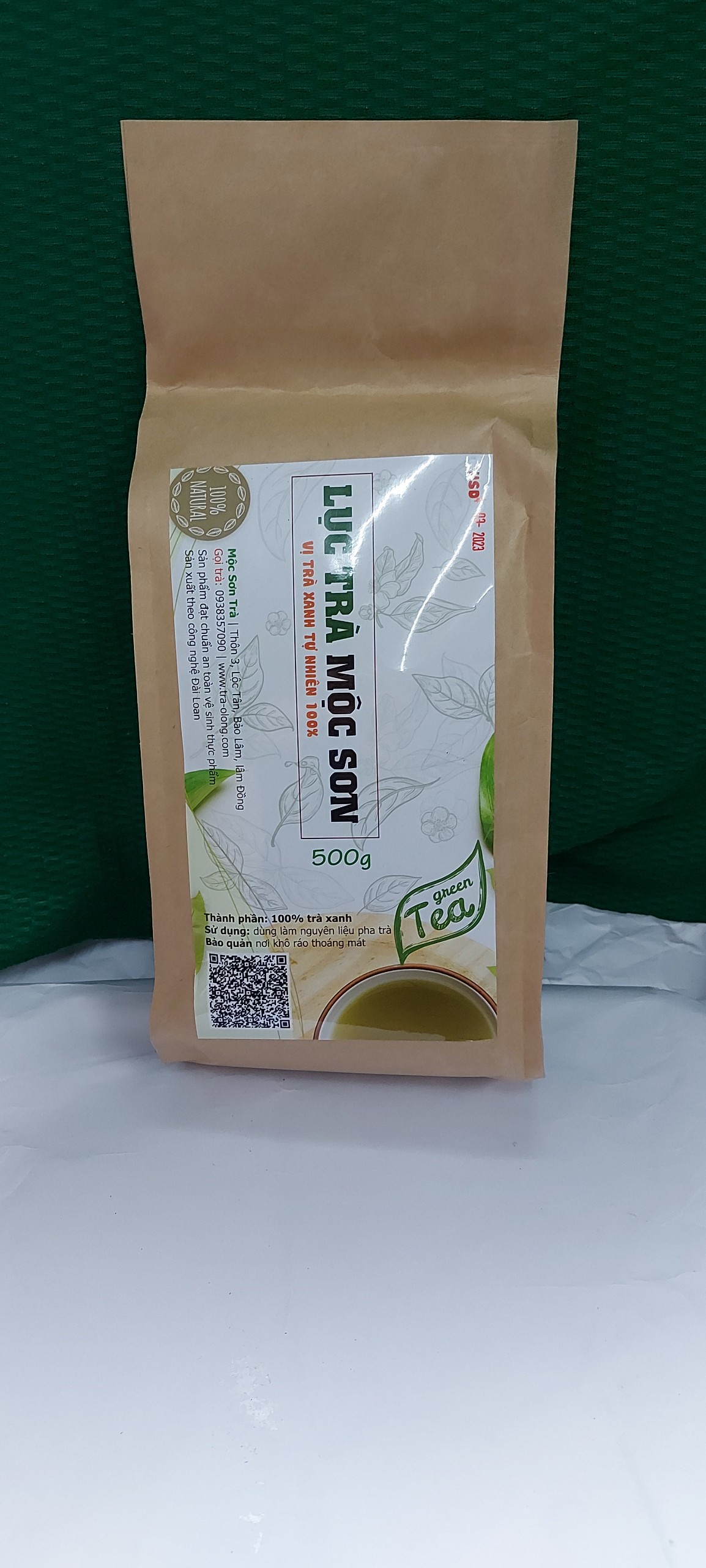 [HCM]Lục Trà (Trà Xanh) Thượng Hạng Mộc Sơn 500Gr