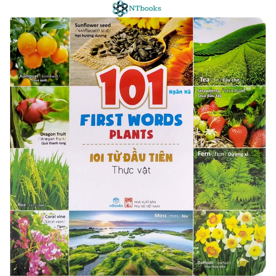 Sách 101 Từ đầu tiên: Thực vật - NTbooks