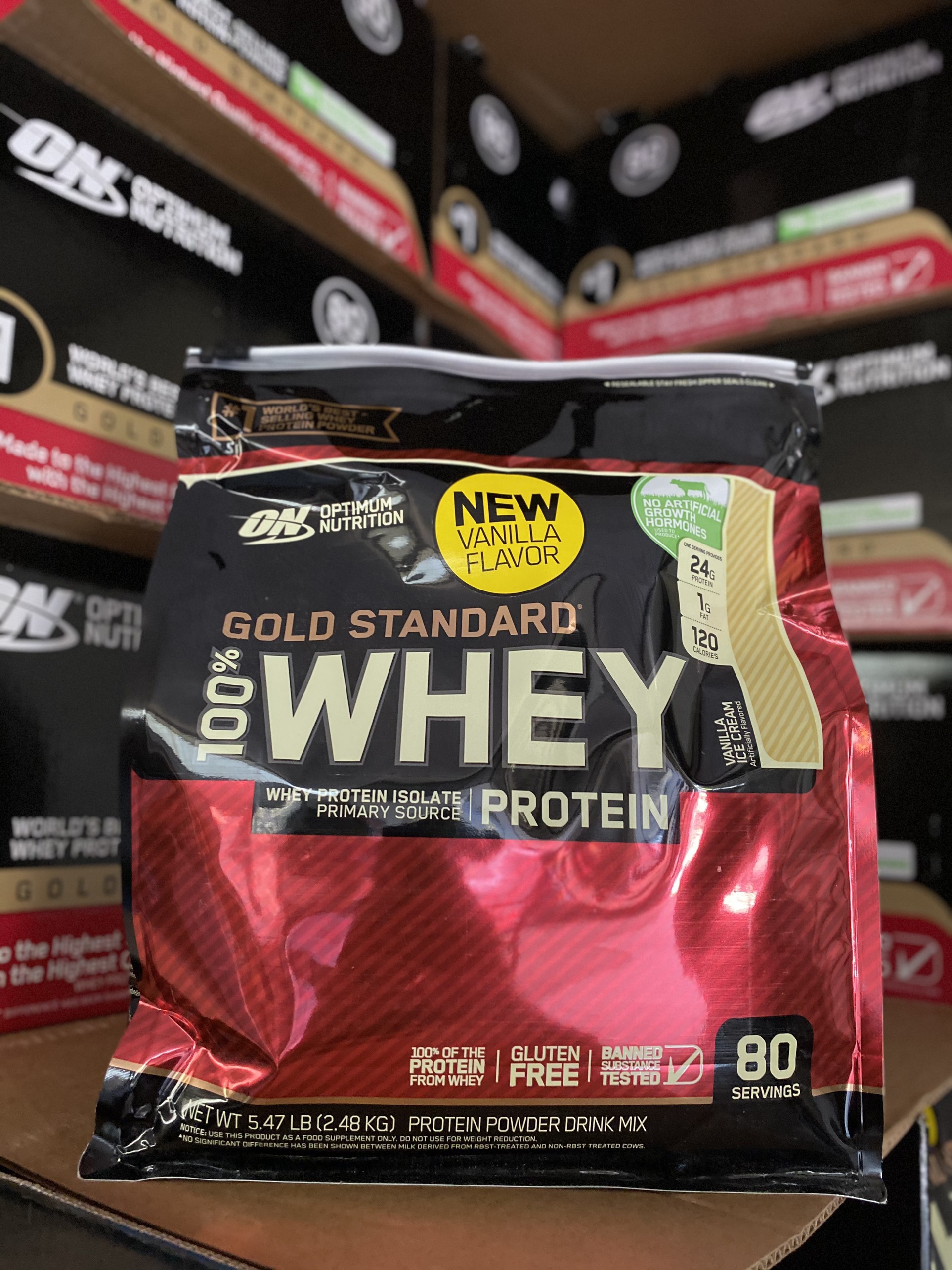[HCM]Whey protein gold standard 80 servings nhập Mỹ
