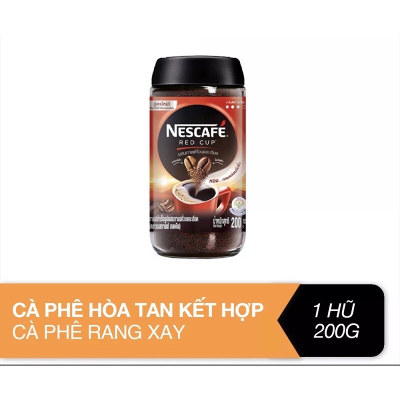 NESCAFE REDCUP 200G NHẬP KHẨU THÁI LAN