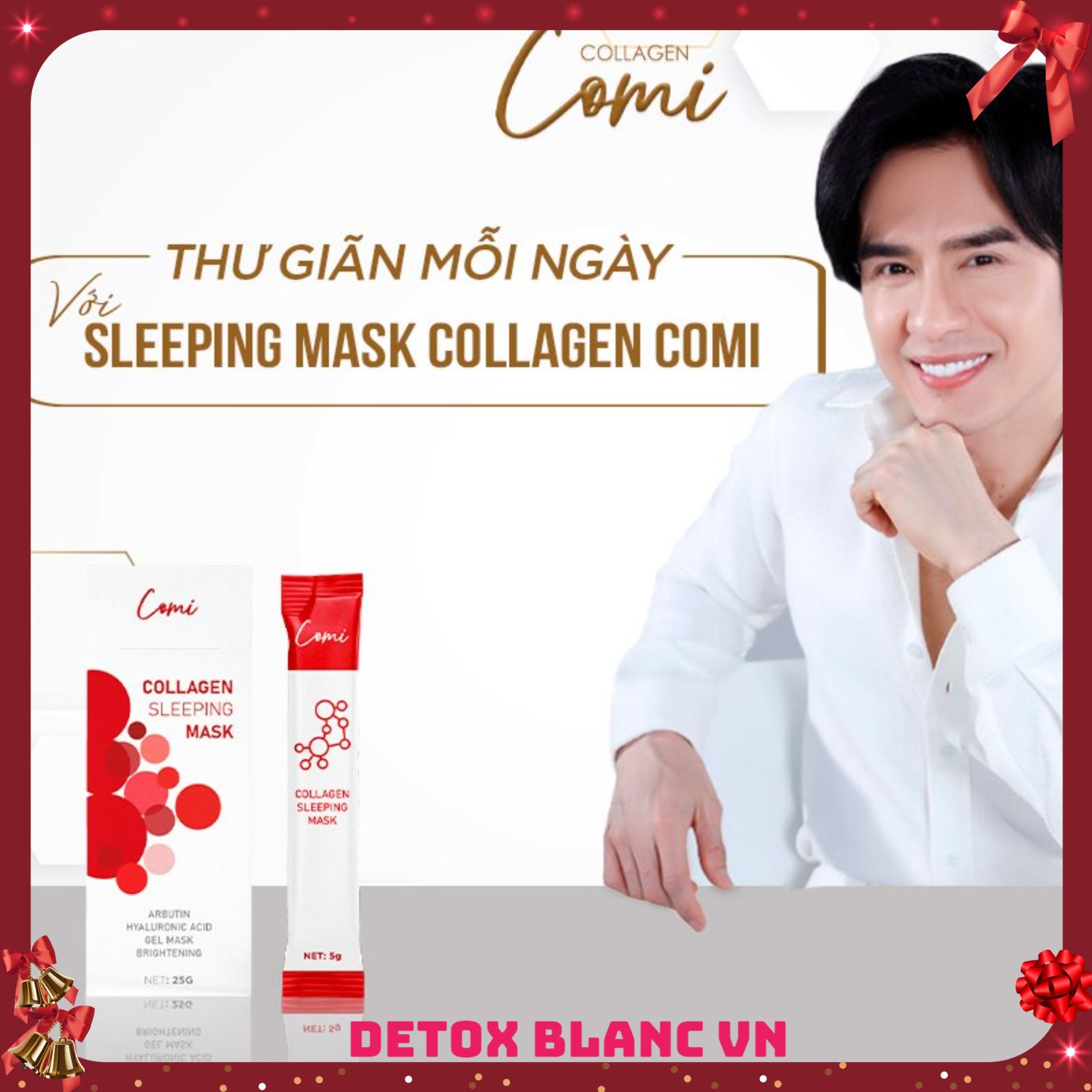 1pcs Collagen Protein Sleeping Mask AntiWrinkle Face Mask Good Night