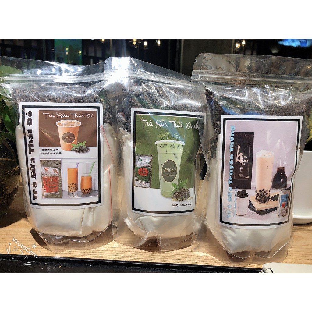 [HCM]TRÀ SỮA TRUYỀN THỐNG BỘT KEM BÉO ( set nấu 10 chai )[tặng trân châu]