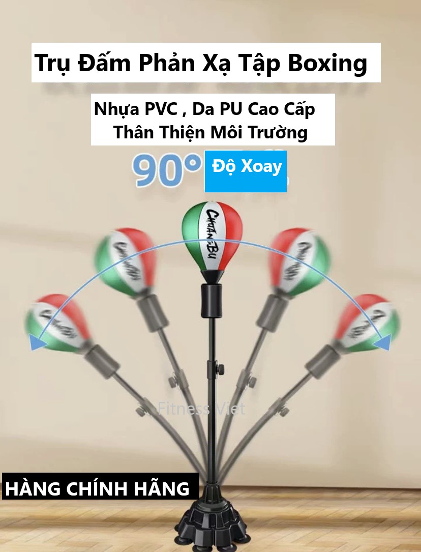 Trụ đấm Boxing pro bóng đặc cao cấp